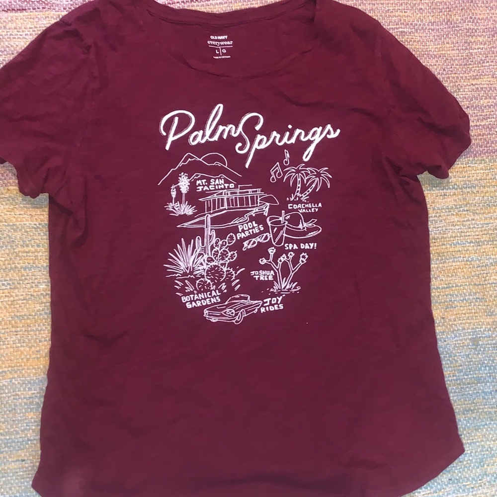 Burgandy Women’s Summer Tee
